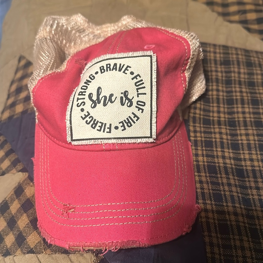 She is strong,brave, full of fire, fierce hat
